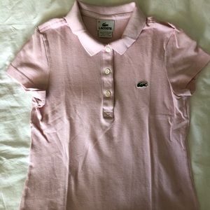 Lacoste Tops - Lacoste Women’s Cotton Pique Polo Shirt 3 buttons Lacoste Tops - Lacoste Women’s Cotton Pique Polo Shirt 3 buttons